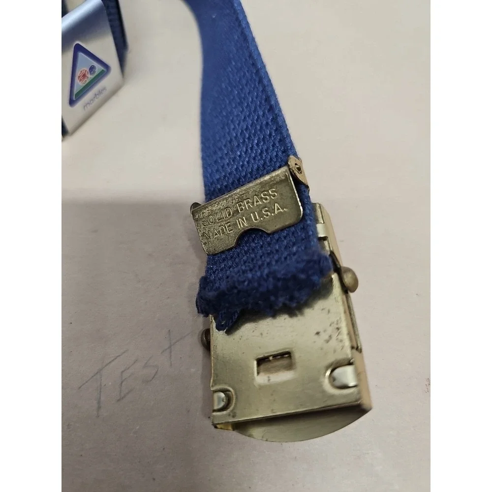 Vintage‎ CUB SCOUT Boy Scouts of America Uniform BELT & BUCKLE BSA Badge 40